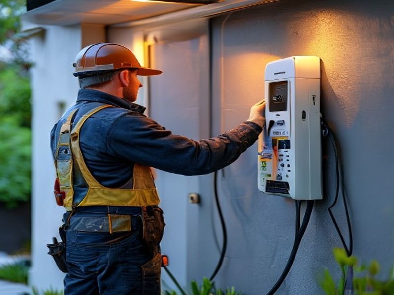 EV charger installation